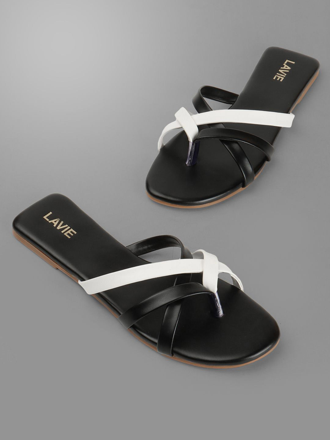 Lavie Women Open Toe Flats with Buckles