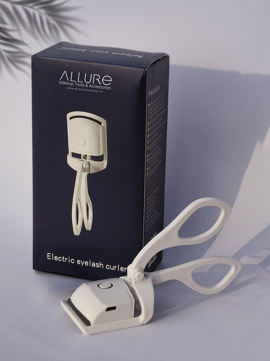 ALLURE Heated Electric Eyelashes Curler - White
