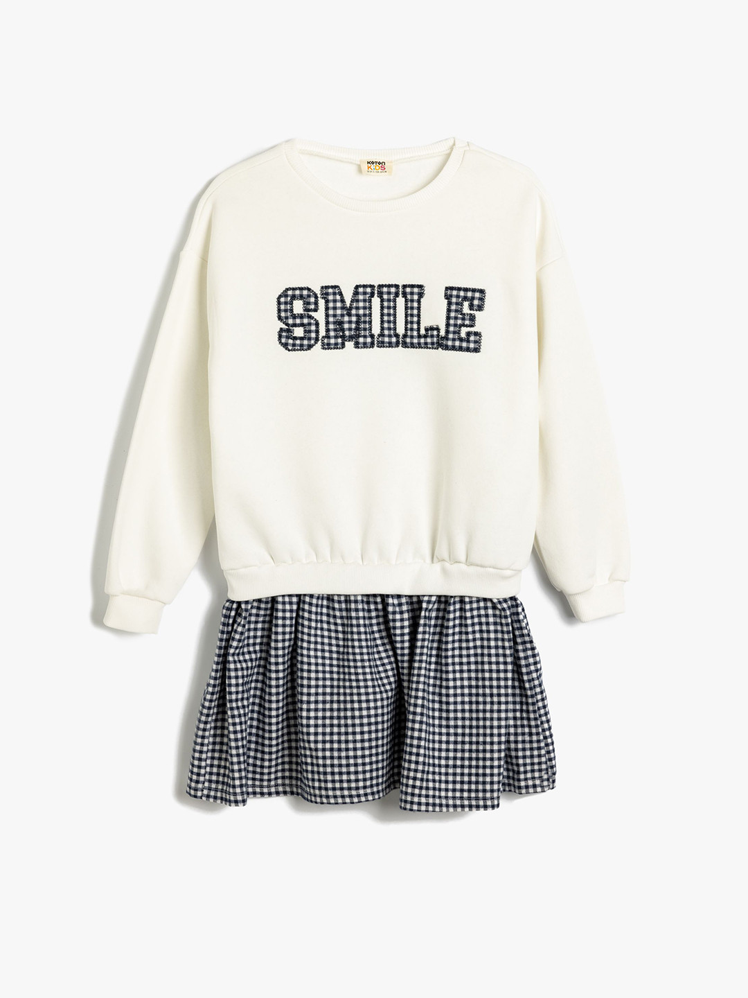 Koton Print Drop-Waist Dress