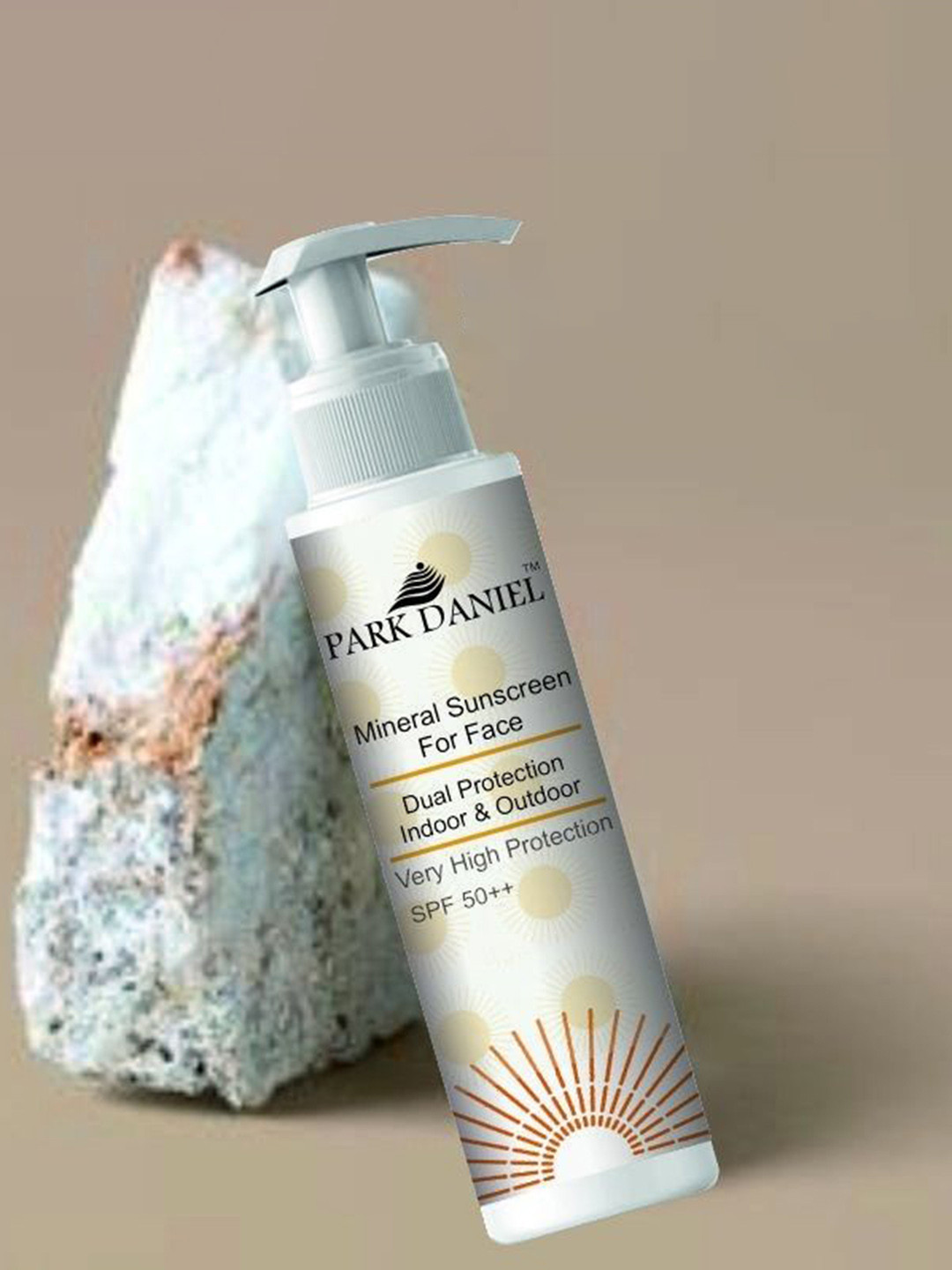 Park Daniel Set of 3 Mineral Sunscreen-100ml, Face Glowing Serum-30ml & Rose Water-100ml