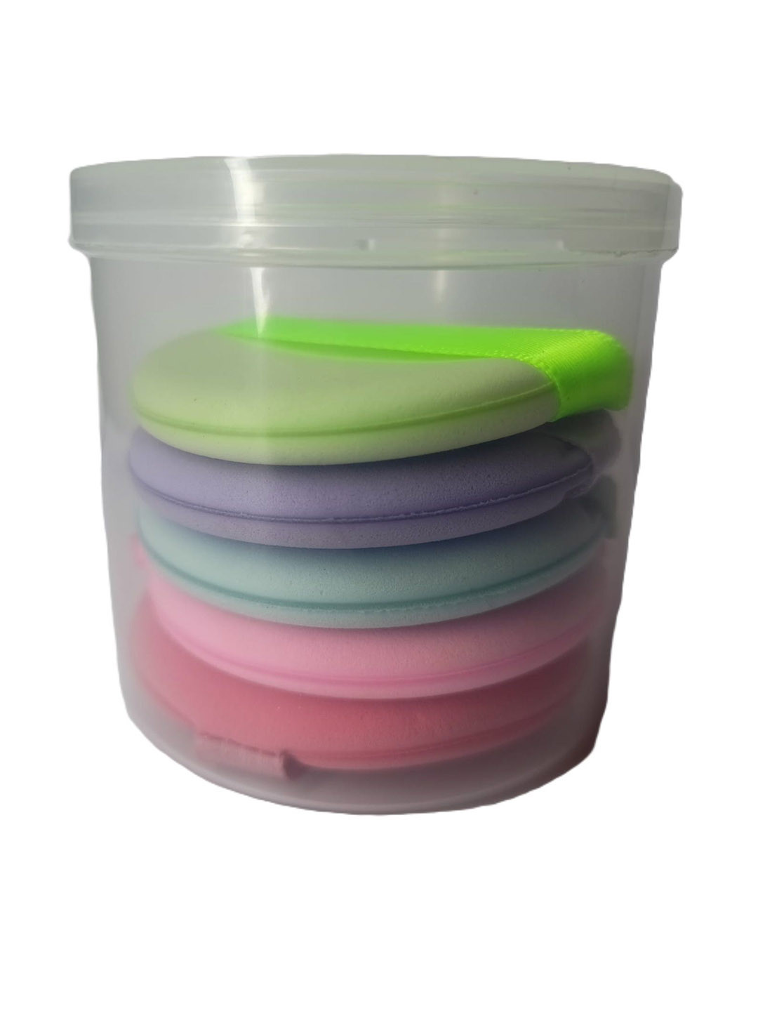 Facejewel Set Of 7 Powder Puff & Finger Puff With Box