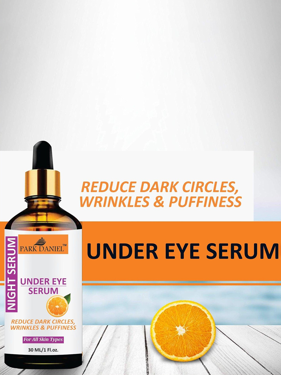 Park Daniel Set Of Retinol Face Serum With Under Eye Serum & Nail Growth Serum-30ml Each