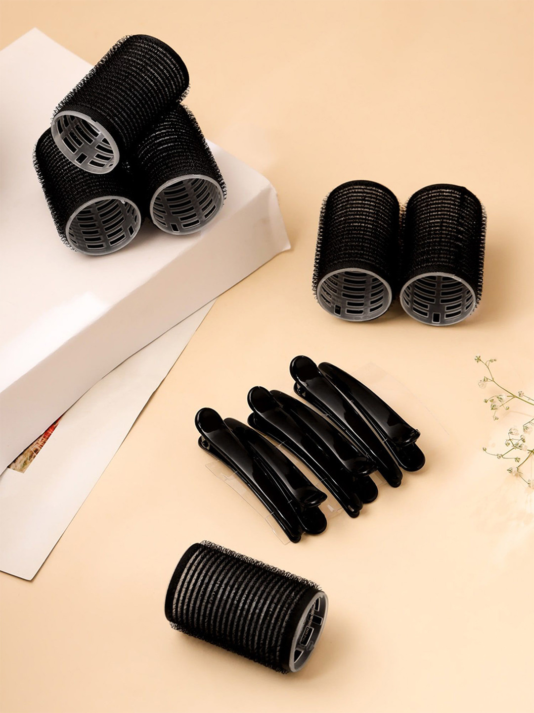 Yellow Chimes Women Set of 6 Hair Rollers