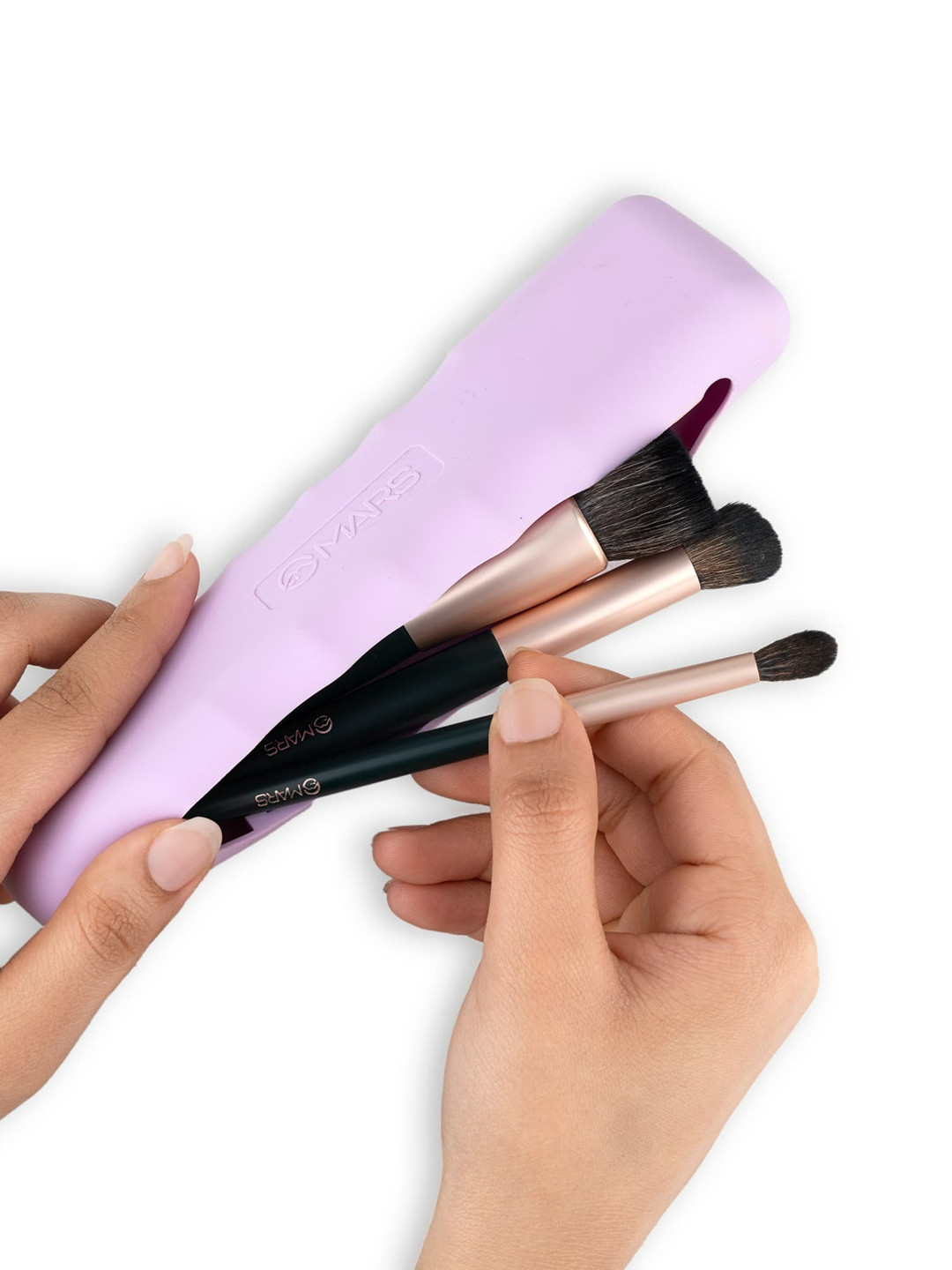MARS Makeup Brush Organizer - Purple