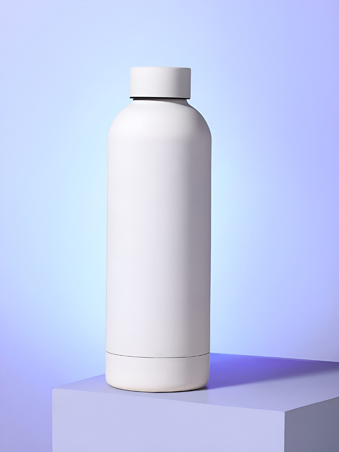 Bonhomie The On-The-Go White Stainless Steel Spill Proof Flask - 500ml