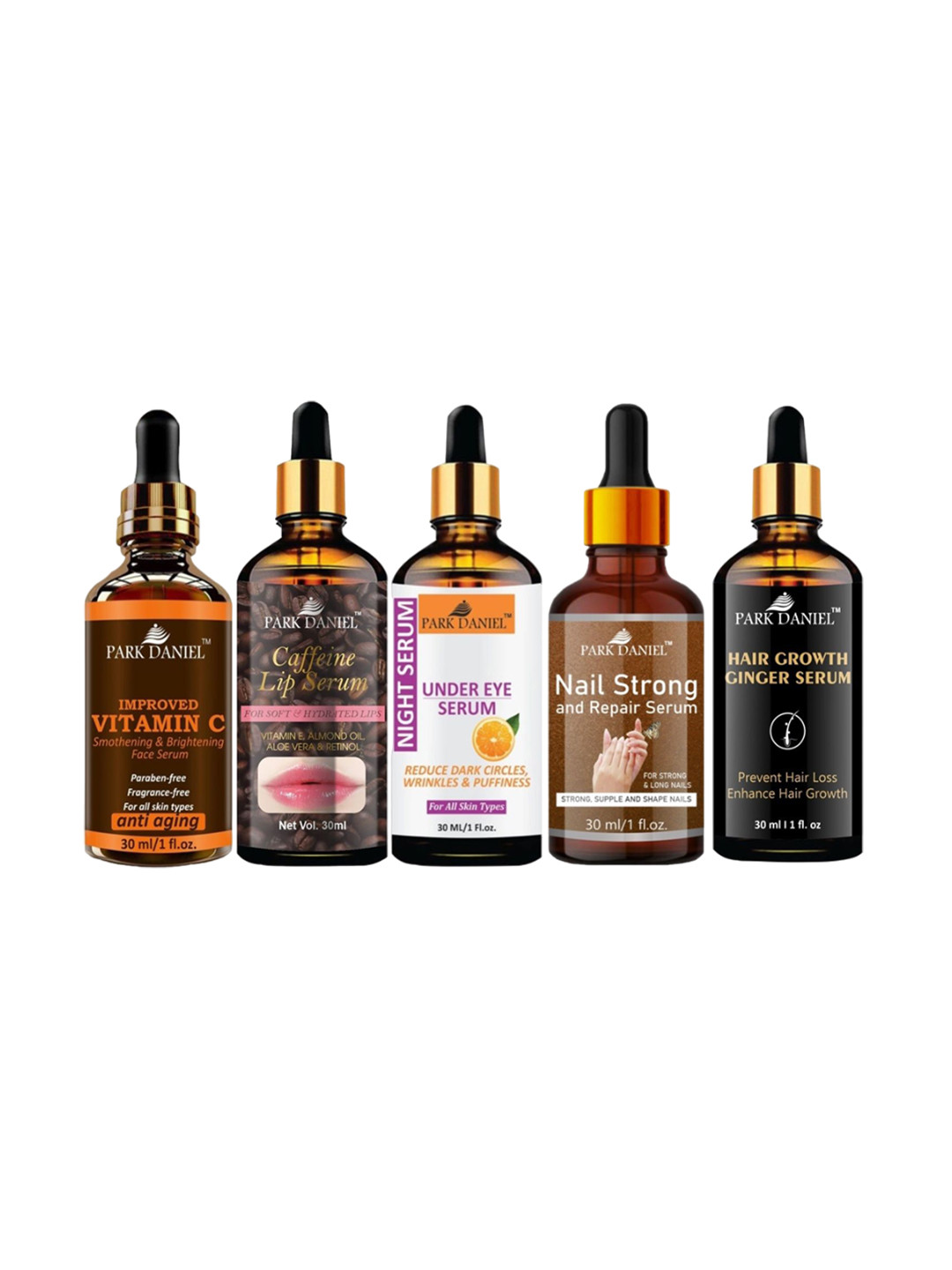 Park Daniel Set Of 5 Serum Combo - 30 ml Each