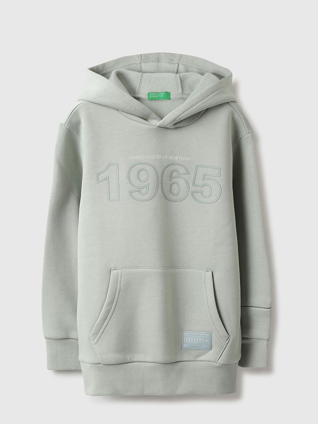 United Colors of Benetton Boys Printed Cotton Sweatshirt