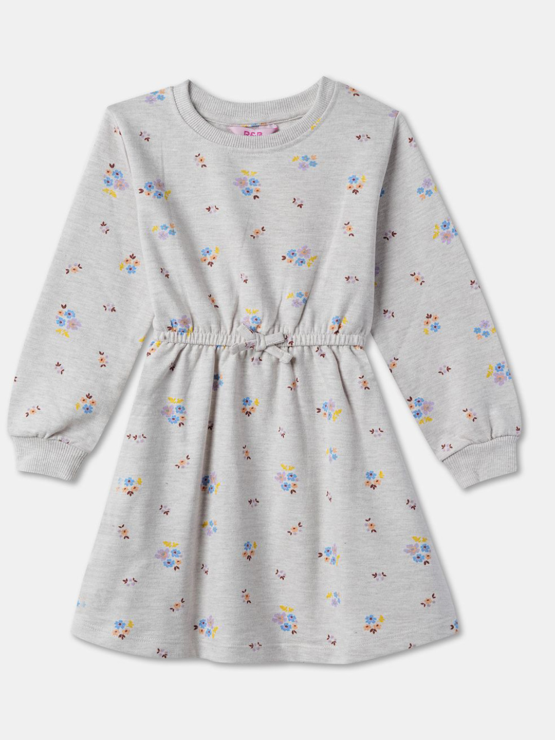R&B Print A-Line Dress