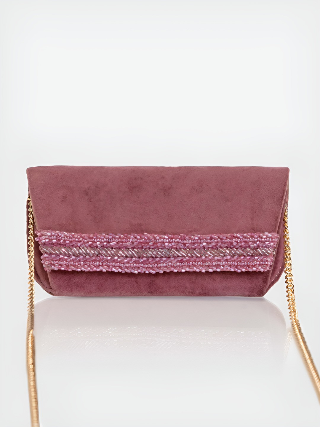 D'oro Embellished Velvet Sunglasses Case