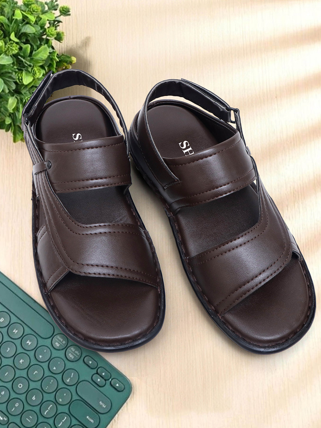 SHUAN Men Ethnic Comfort Sandals