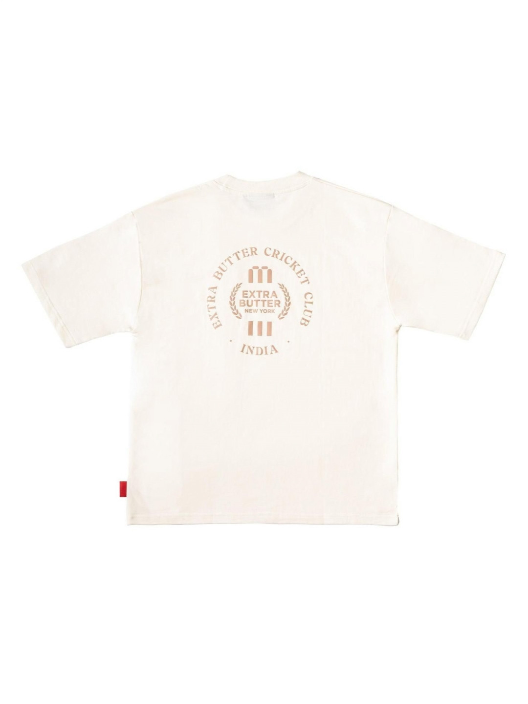 Extra Butter x Cricket Unisex Cream Tee