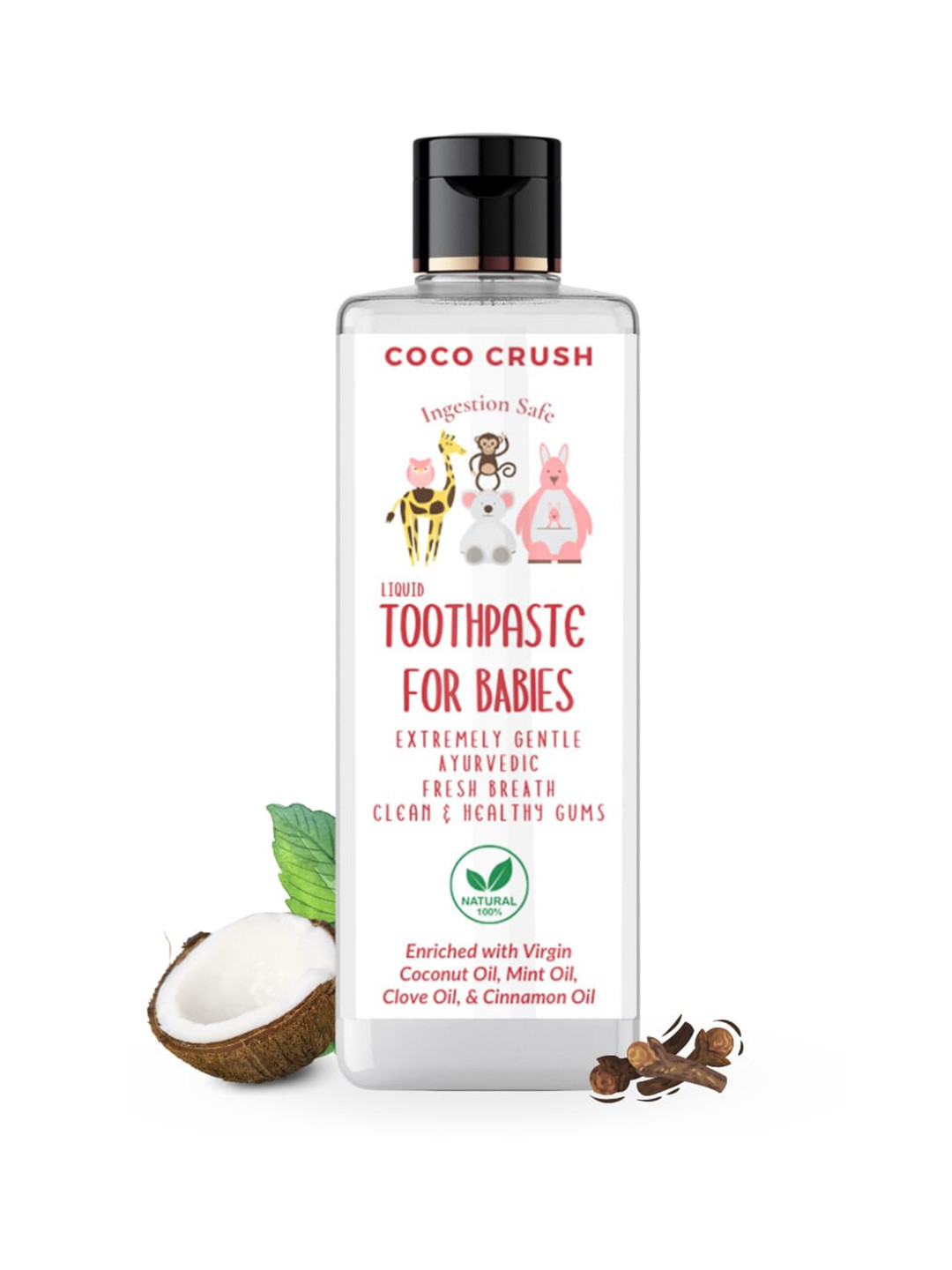 Coco Crush Ayurvedic Liquid Toothpaste -100ml
