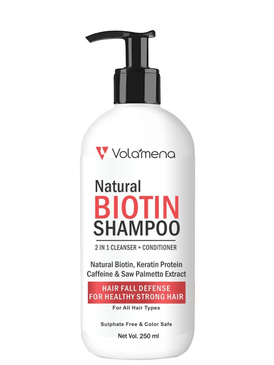 Volamena Natural Biotin 2in1 Shampoo -250ml