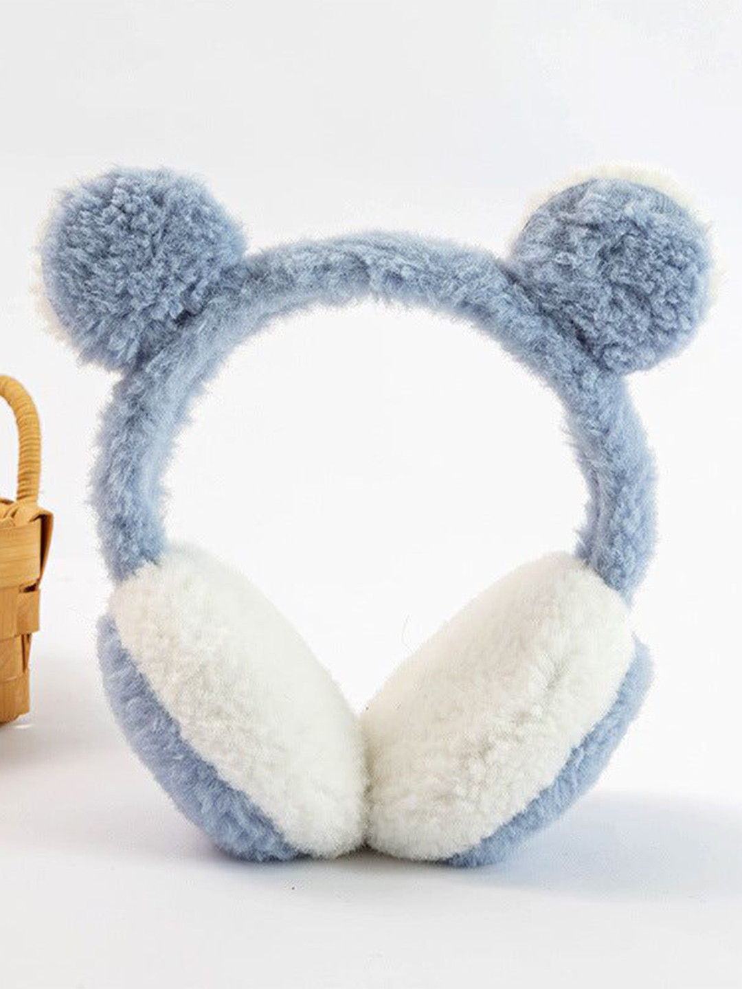 SYGA Girls Panda-Design Cold Protection Fur Earmuffs Headband