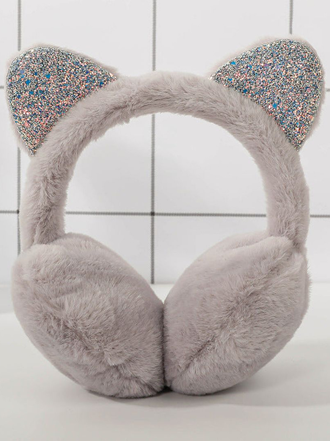 SYGA Girls Kitty-Design Cold Protection Chill Wrap Earmuffs Headband