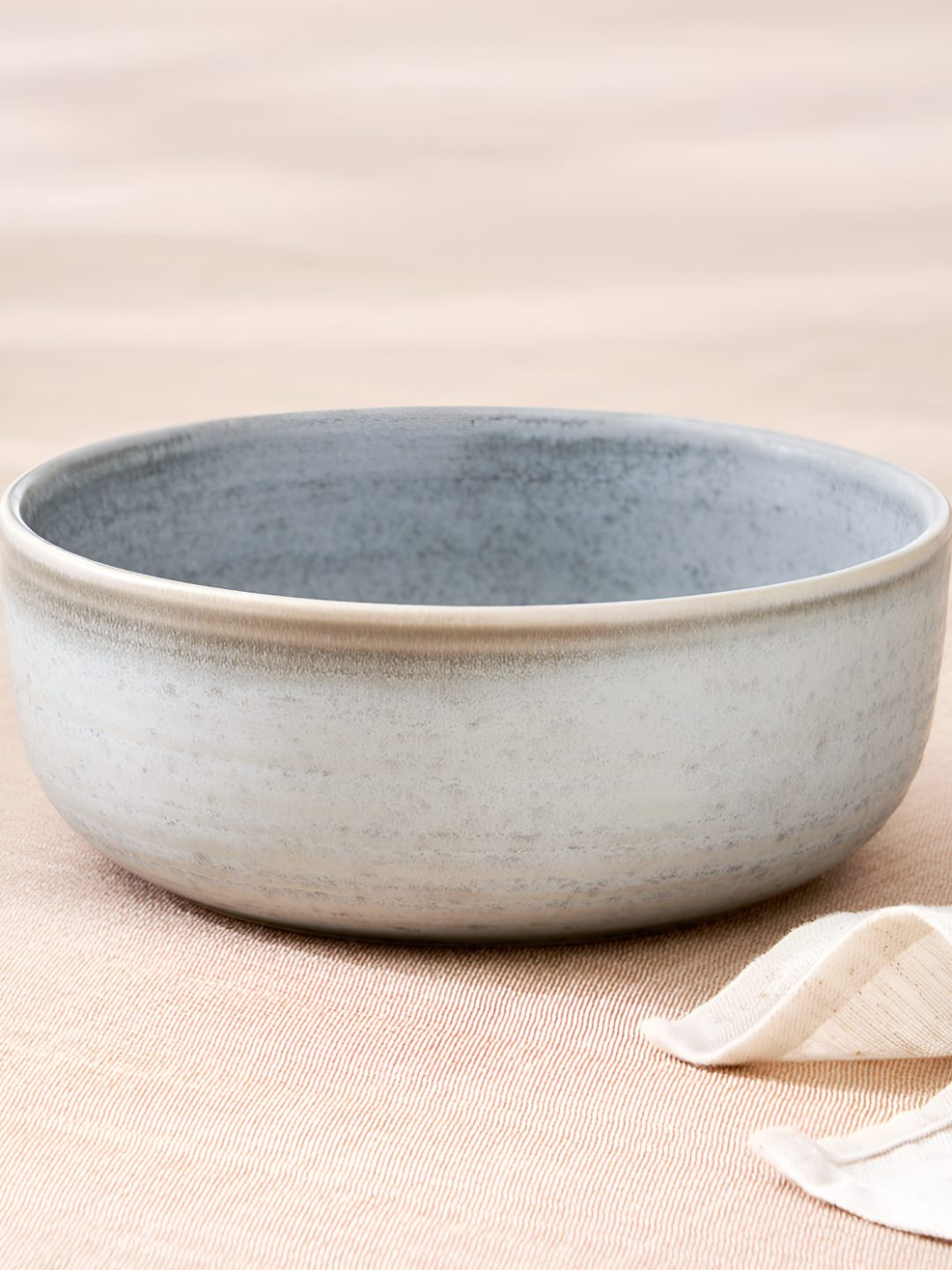 Home Centre Natura Grizzle Grey Stoneware Matte Cereal Bowl - 680ml