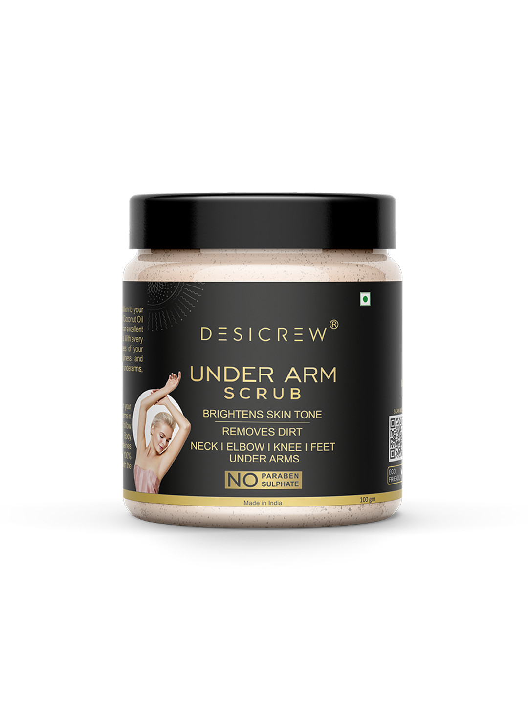 Desi Crew UnderArms Scrub - 100g