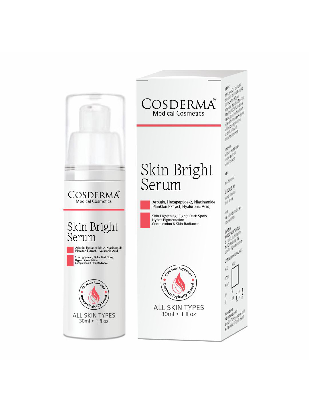 COSDERMA Skin Bright Serum- 30ml
