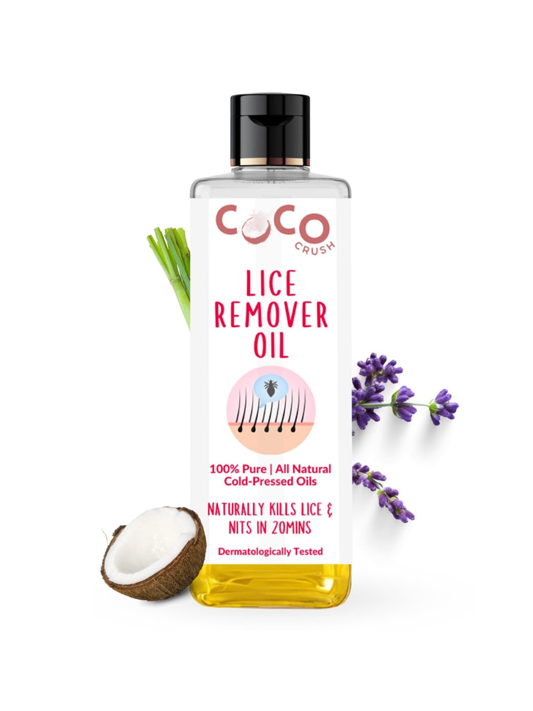 Coco Crush Lice Remover Hair Oil With Coconut-100ml