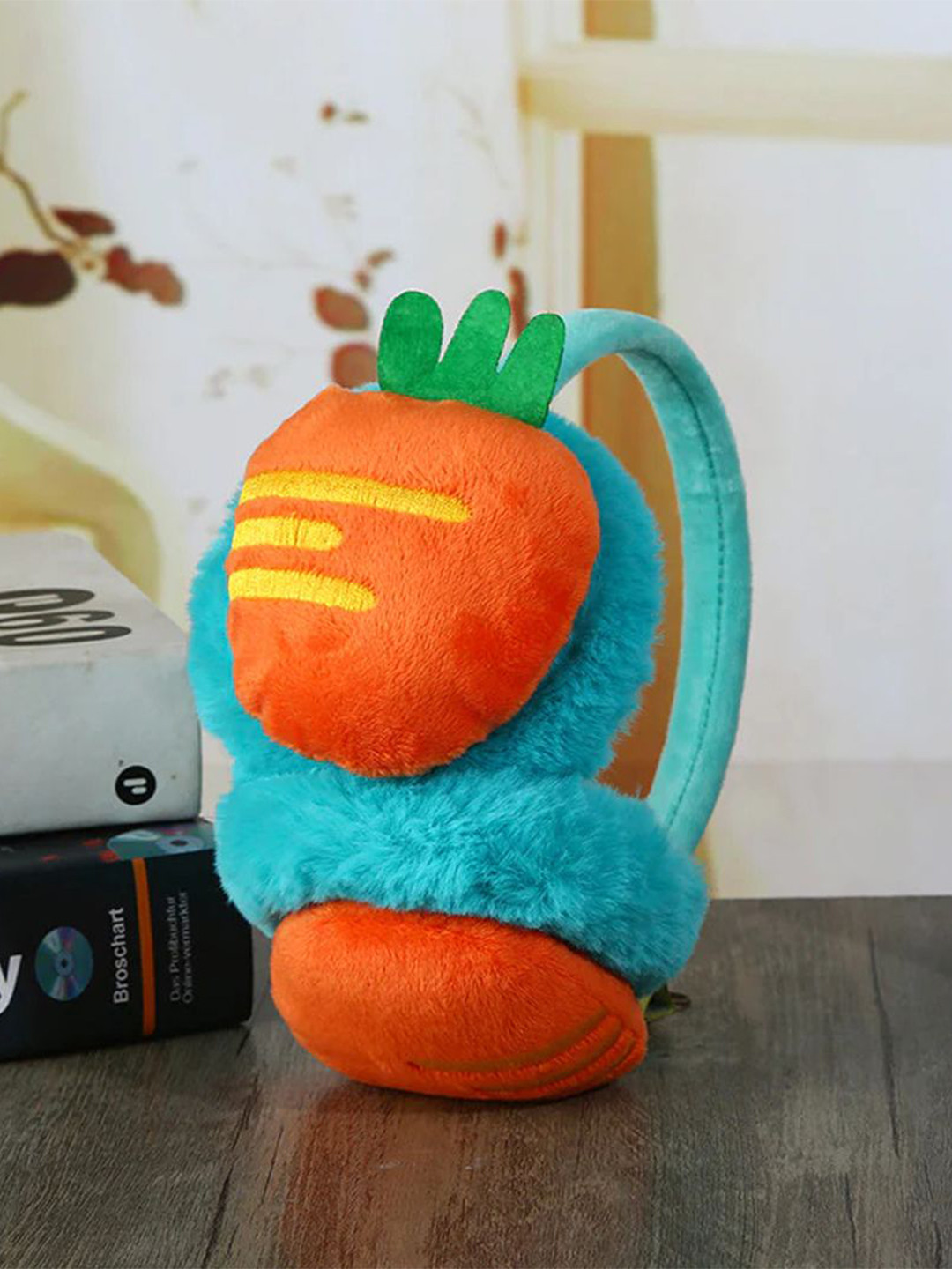 SYGA Girls Carrot Cartoon Design Chill Wrap Earmuffs Headband