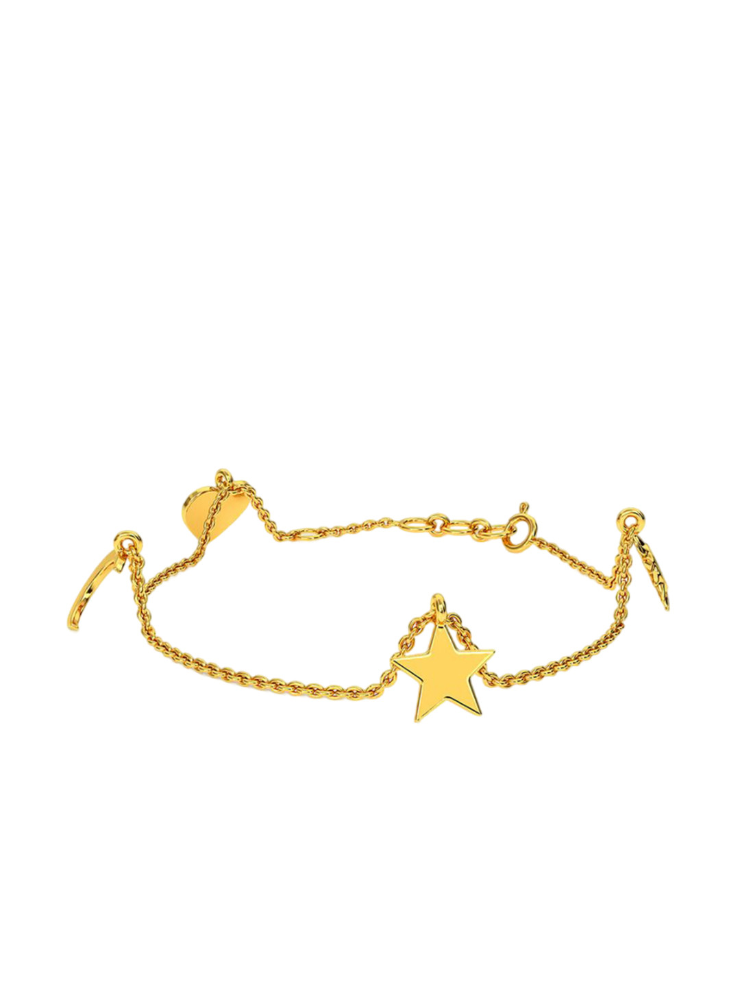 KISNA DIAMOND AND GOLD JEWELLERY BIS Hallmark 14KT Gold Bracelet