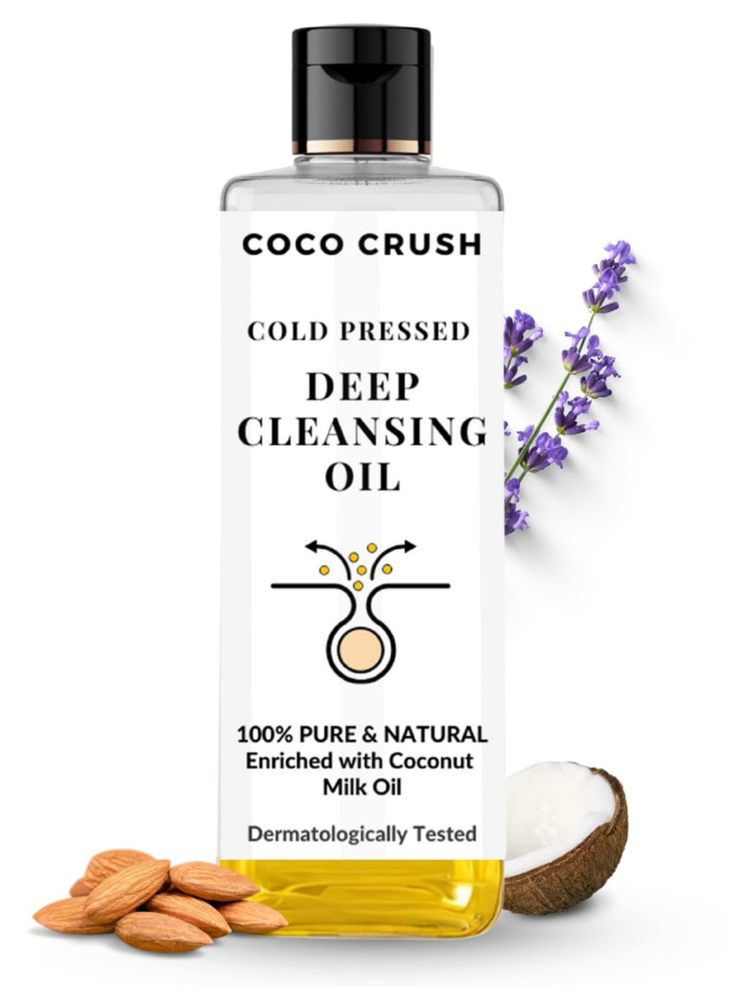 Coco Crush Cold Pressed Deep Cleansing Oil With Coconut-100ml