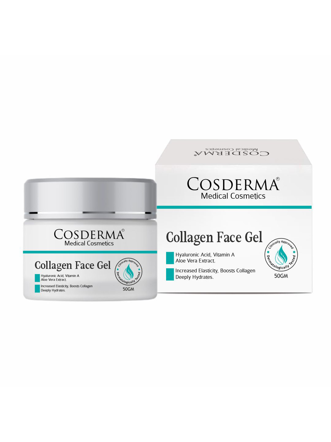 COSDERMA Collagen Face Gel With Hyaluronic Acid 50 g