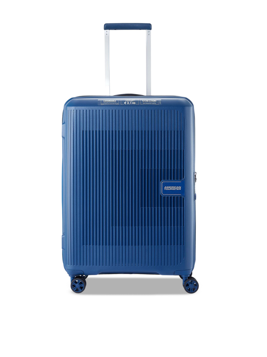 AMERICAN TOURISTER Unisex Aerostep Textured Hard-Sided Trolley Bag