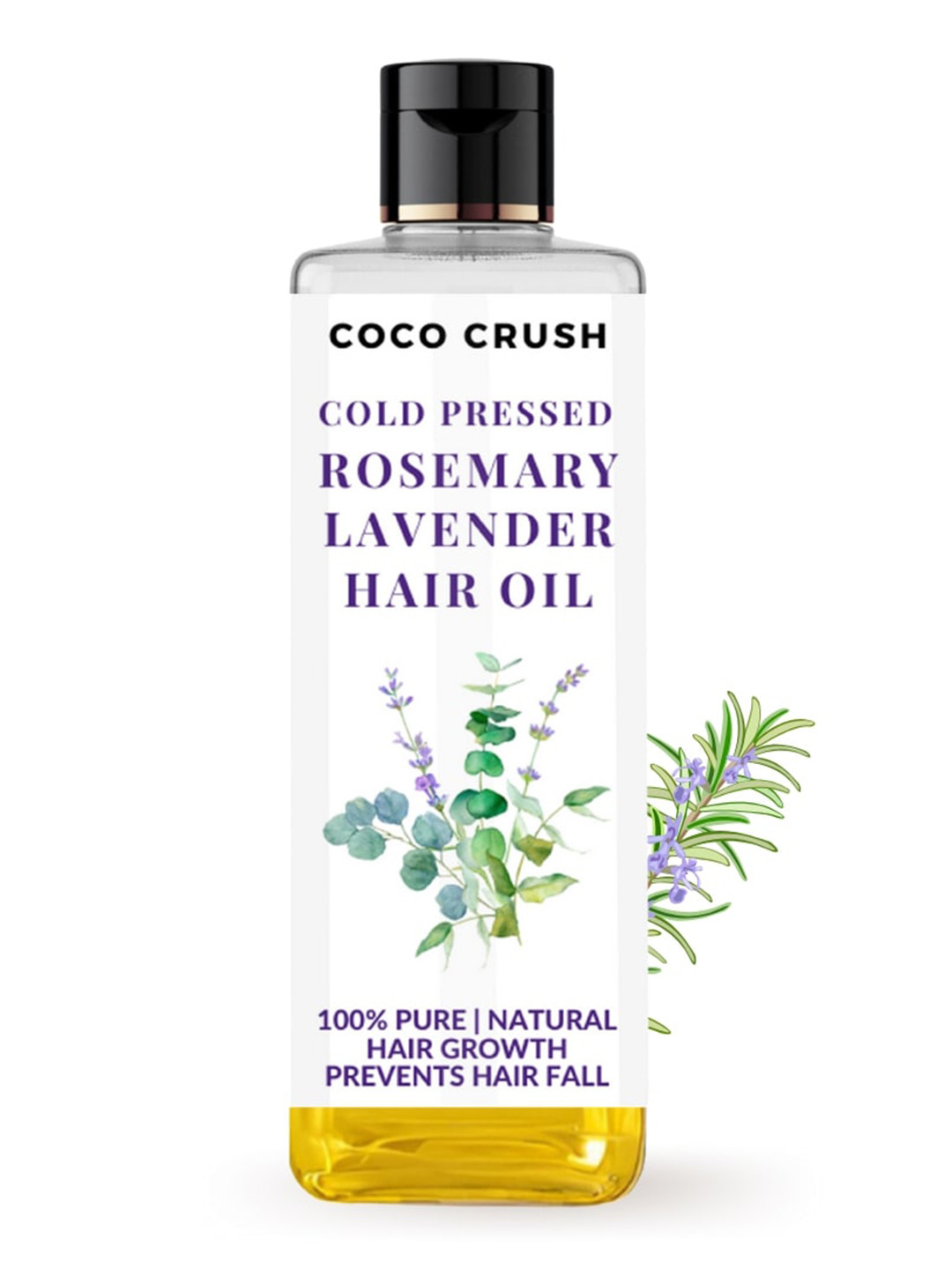 Coco Crush Cold Pressed Rosemary Lavender Hair Oil 50 ml