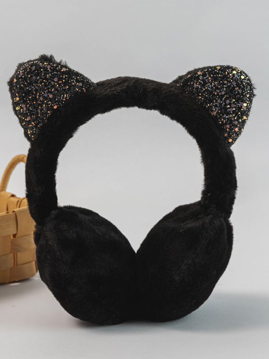 SYGA Girls Kitty-Design Cold Protection Chill Wrap Earmuffs Headband