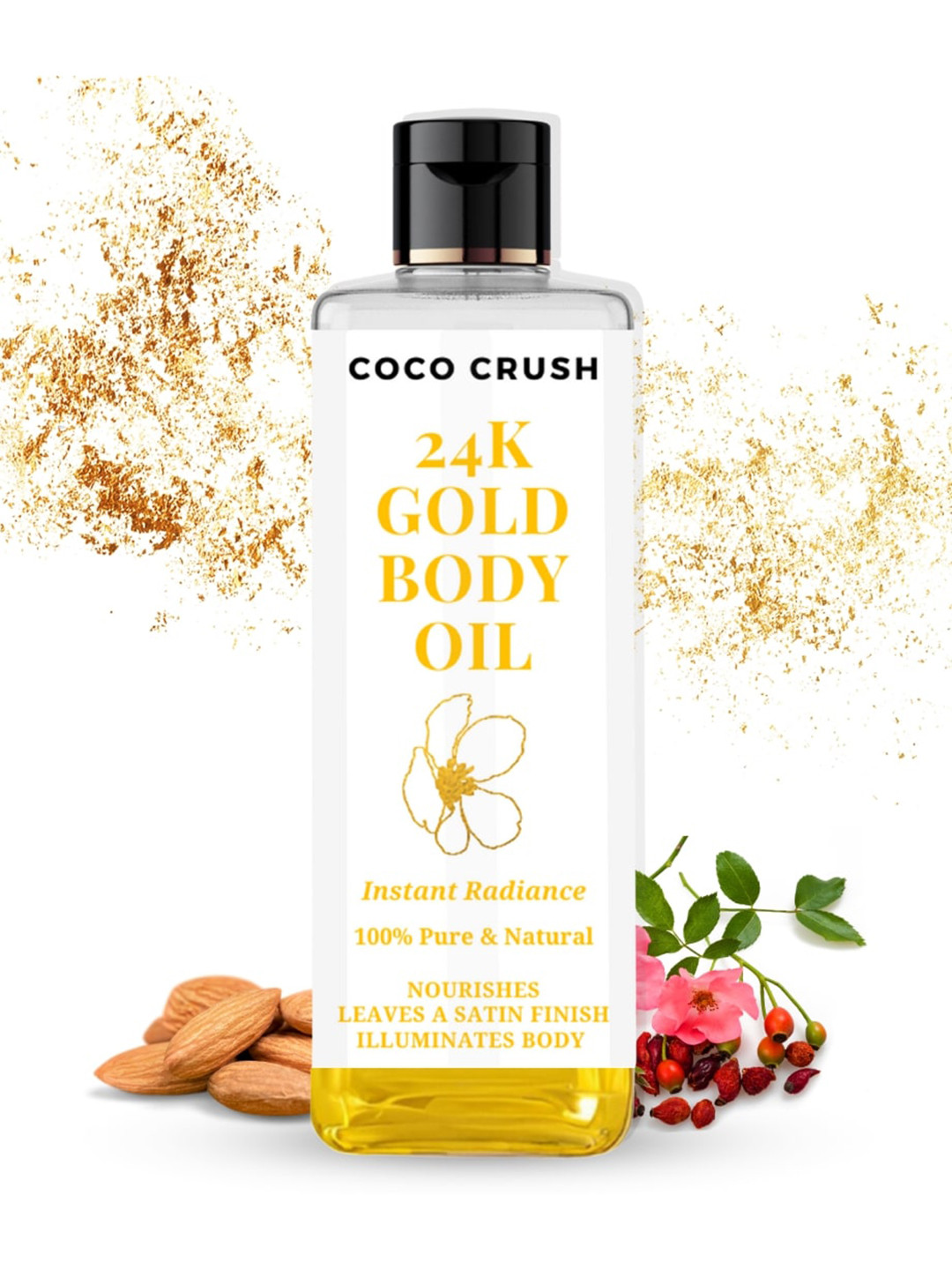 Coco Crush 24K Gold Radiance Oil- 50ml