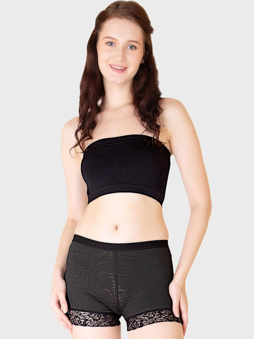 Luella Women Black Butt Lifter Tummy Control Shapewear