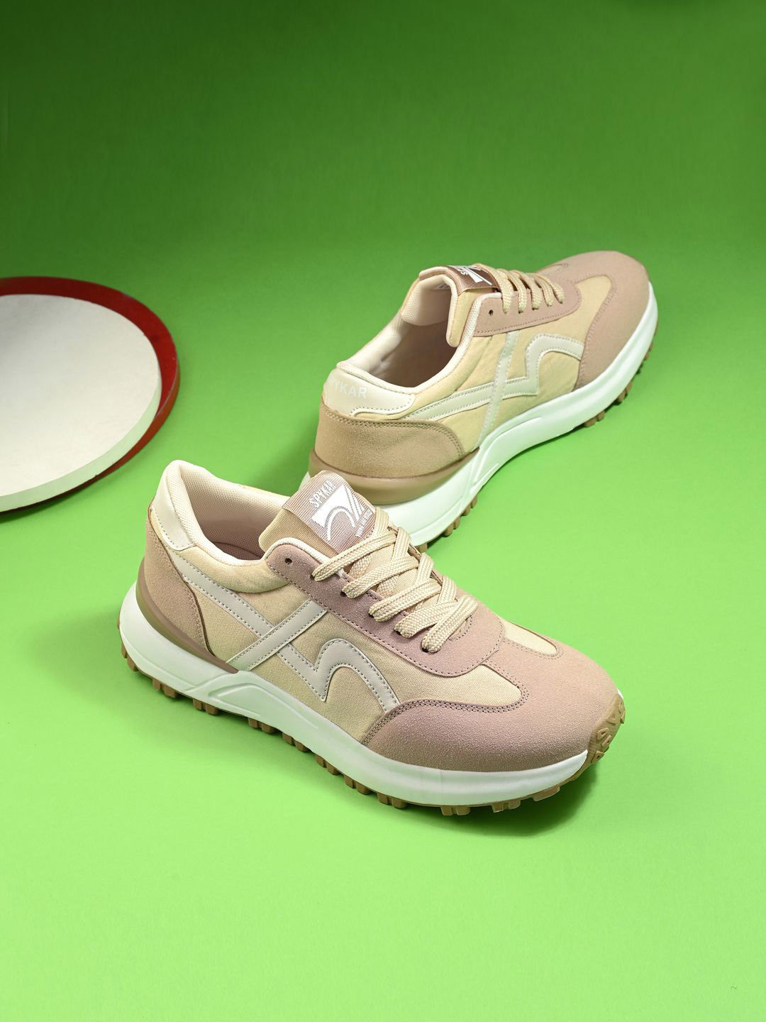 SPYKAR Men Beige Casual Sneaker