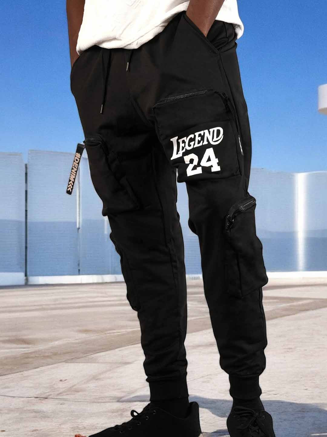 BOTABOCHI Men Solid Relaxed Slim Fit High-Rise Easy Wash Cargos Trousers