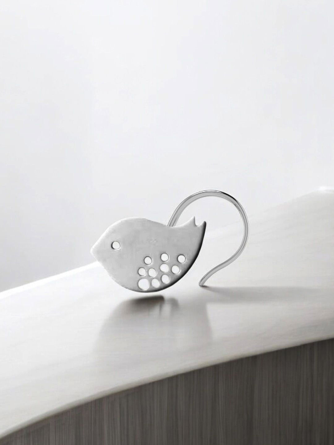 Goldnera 925 Sterling Silver Bird Stud Nosepin