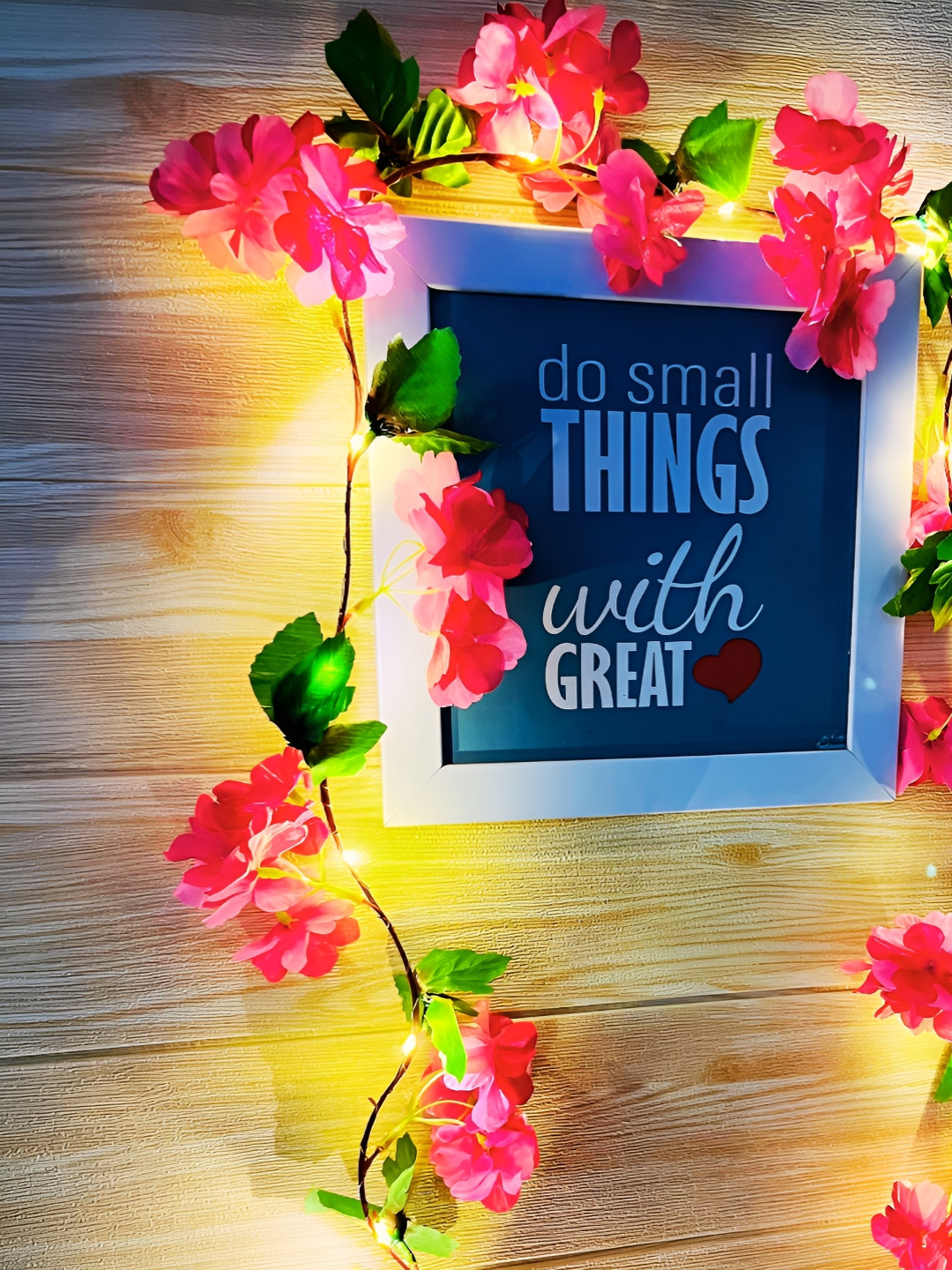 Akaar Pink Hanging Blossom Artificial Flower