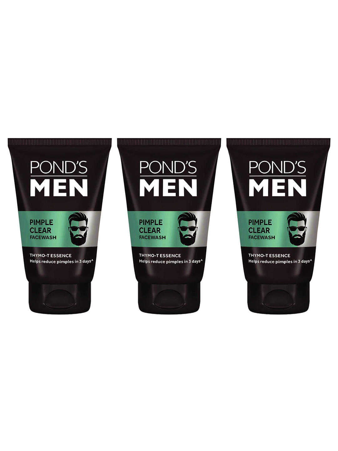 Ponds Men Set of 3 Acno Clear Oil Control Face Wash - 100 g each