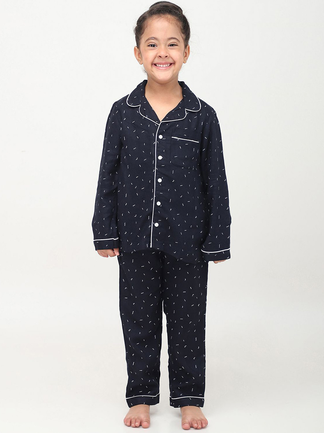 Biglilpeople Unisex Kids Printed Night suit