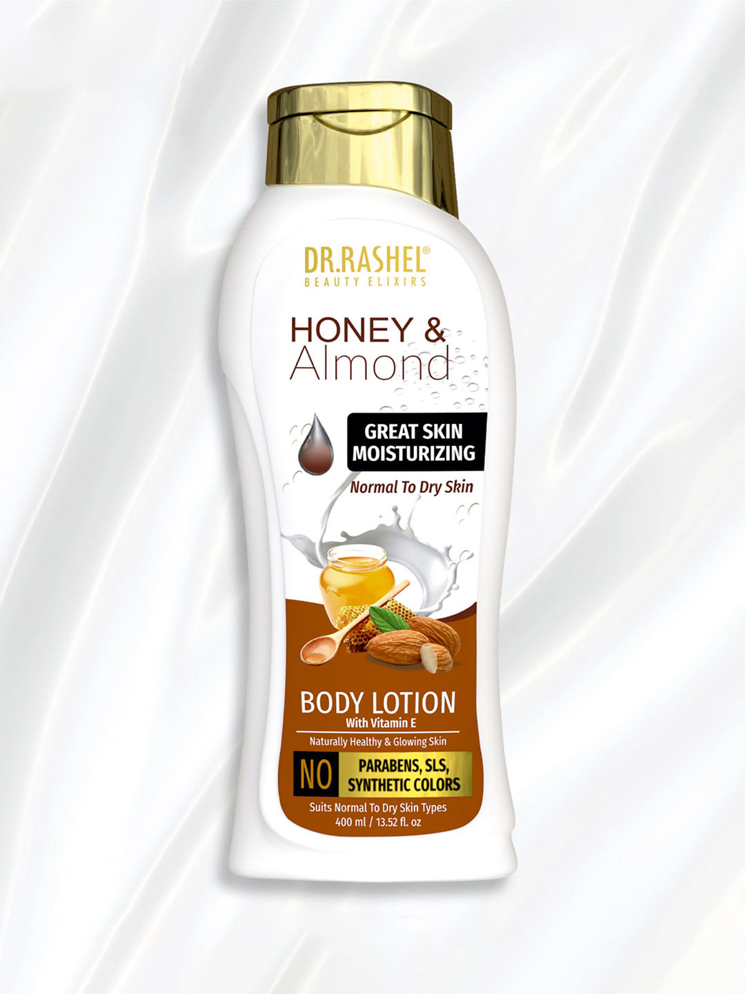 DR.RASHEL Honey & Almond Body Lotion For Moisturizing Skin 400 ml