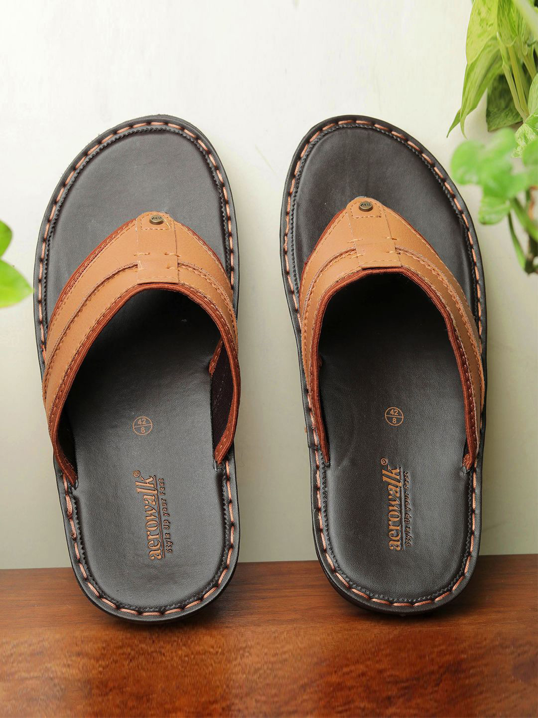 Aerowalk Men PU Sliders