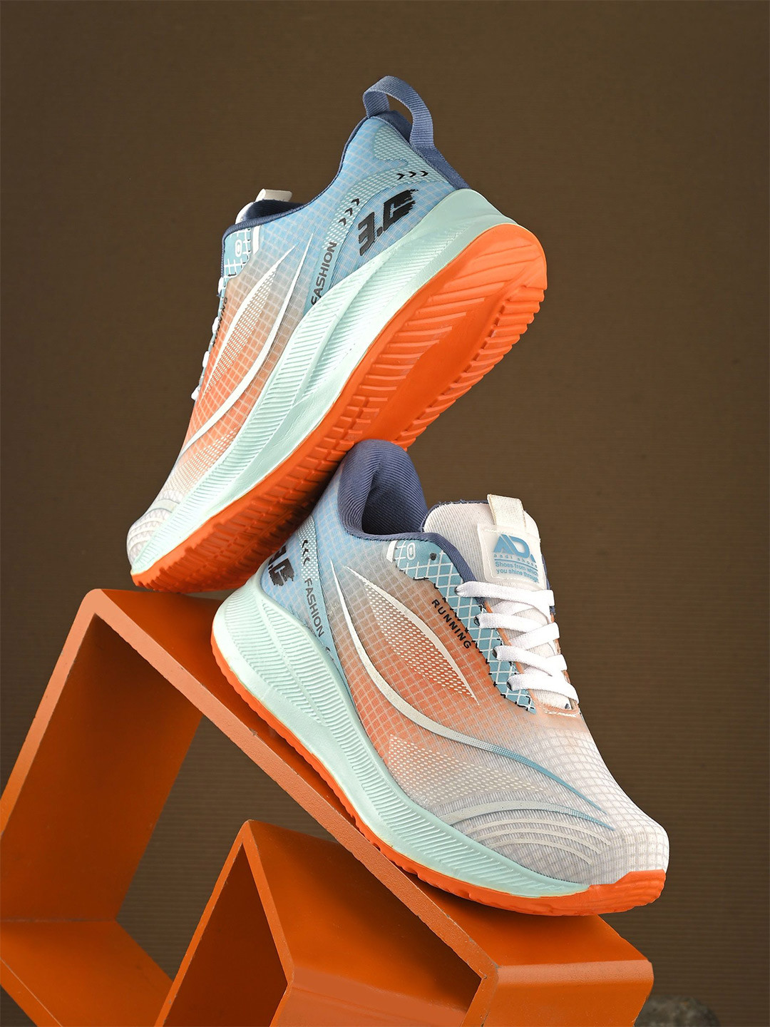 aadi Men's Mesh Lightweight Comfortable Outdoor Lace Up Running Casual ShoesMesh