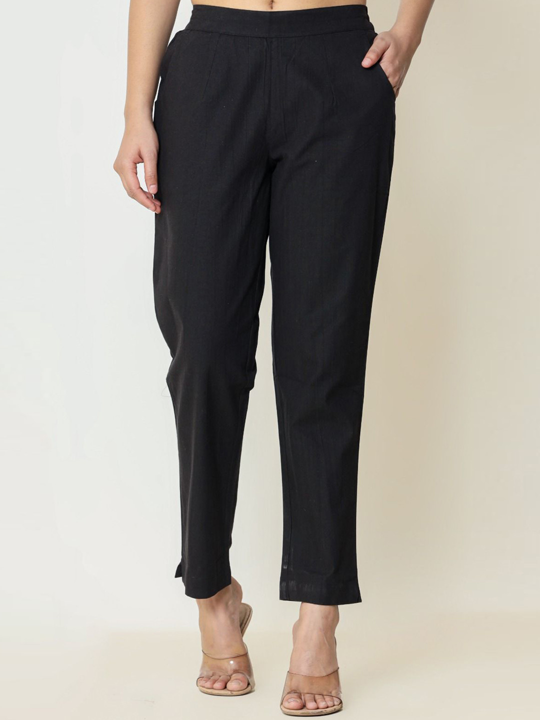 Cloth Bites Women Easy Wash Slip-On Trousers