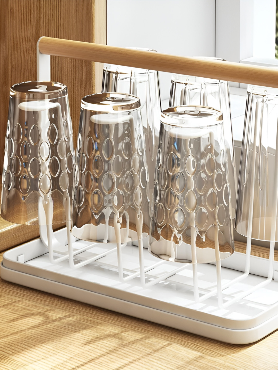 Arhat Organizers White Multi Utility Kitchen Organiser