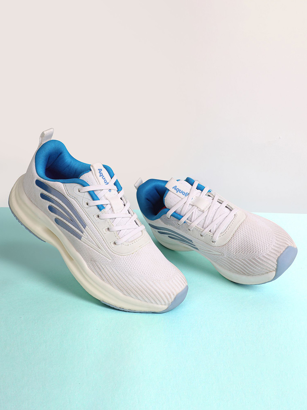 Aqualite Women Colourblocked Comfort Cushion Insole Slip-Resistance  Sneakers