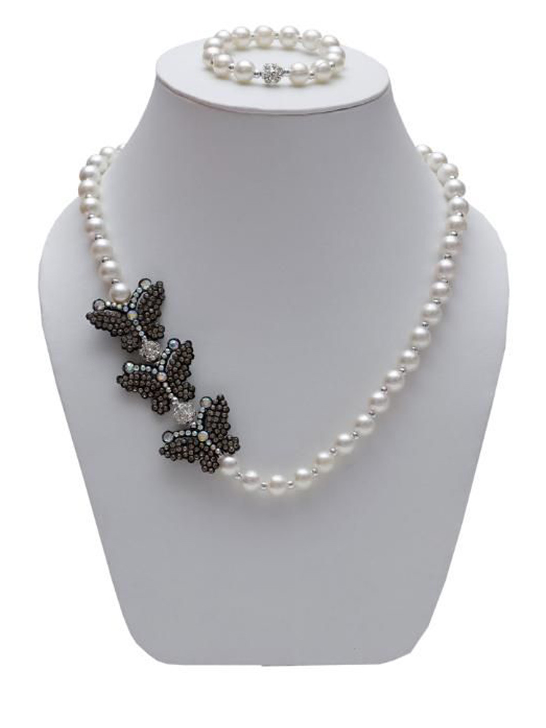 Daizy Girls Butterfly Necklace & Bracelet Jewellery Set