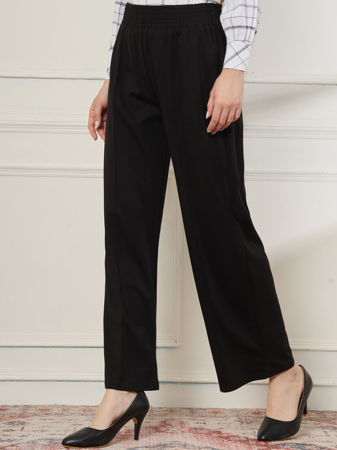 FITHUB Women High-Rise Trousers