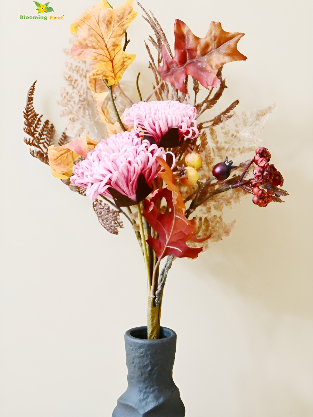 Blooming Floret Pink Non-Hanging Artificial Flower