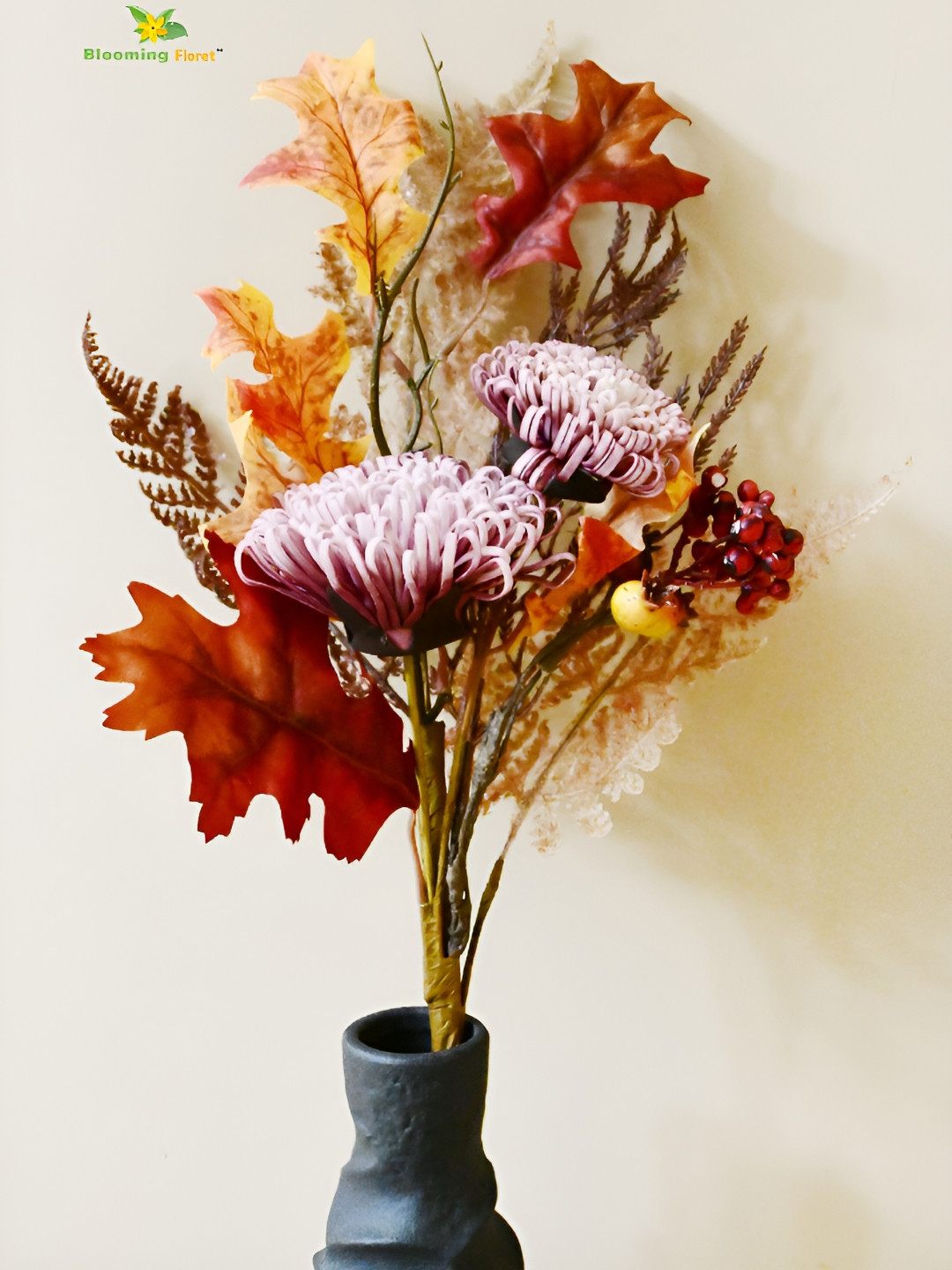 Blooming Floret Purple Non-Hanging Artificial Flower