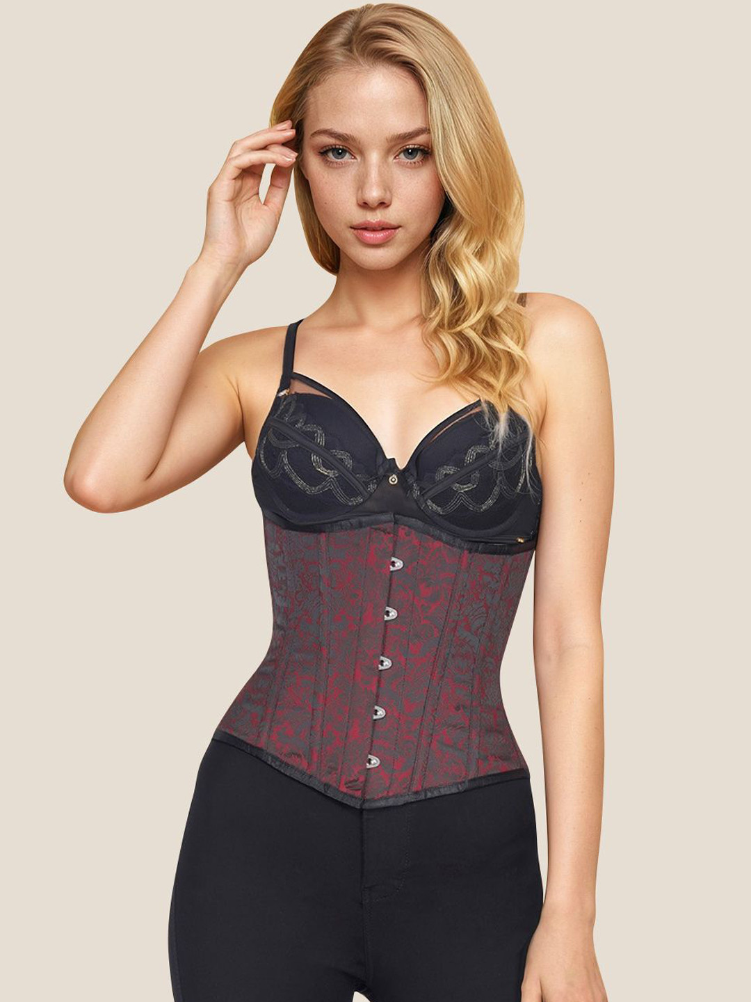 Bunny Corset Steel Boned Underbust Corset