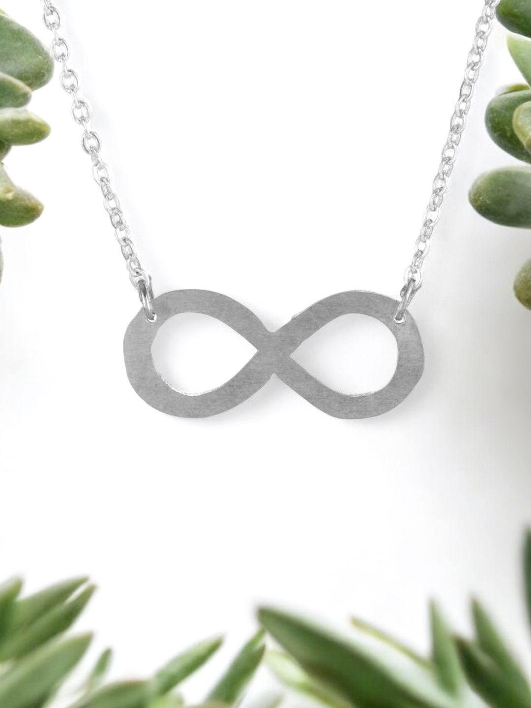 DressBerry Girls 925 Sterling Silver Infinity Pendant with Chain